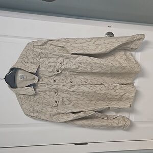 Moonshine Spirit by Brad Paisley Western Tan Long Sleeve Pearl Snap Shirt XXL